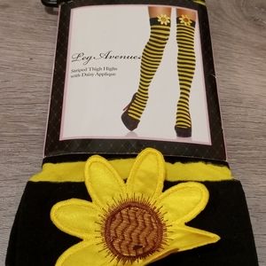 Stockings Yellow and Black